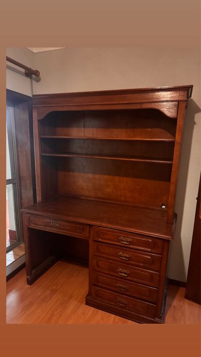 Movel / Secretaria Madeira Antiga