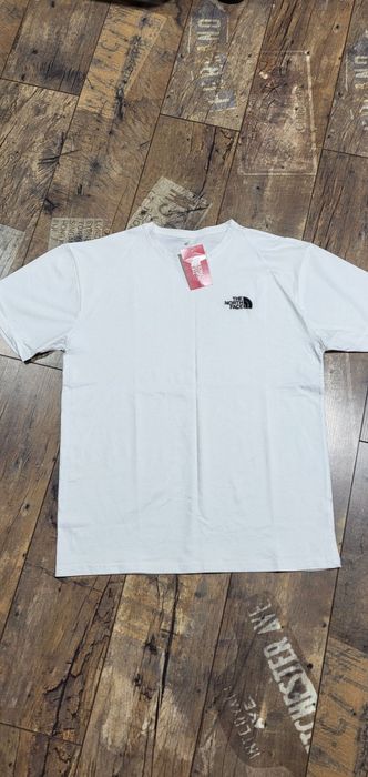 Biała koszulka męska t-shirt bawełna klasyk xxl