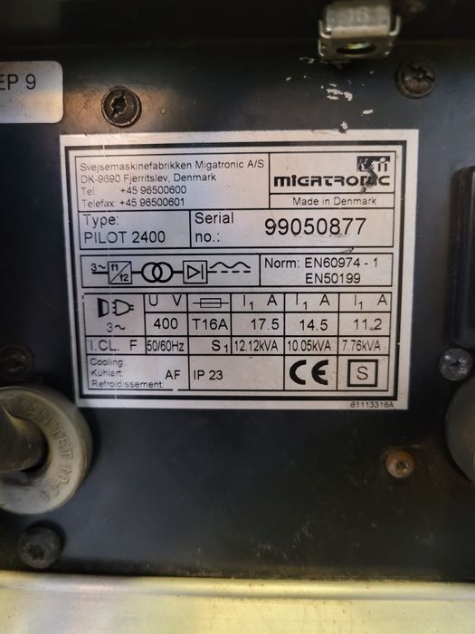 Spawarka TIG Migatronic Pilot 2400