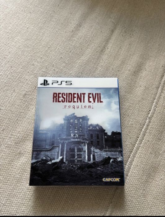 Resident evil requiem ps 5 okladka 3 d