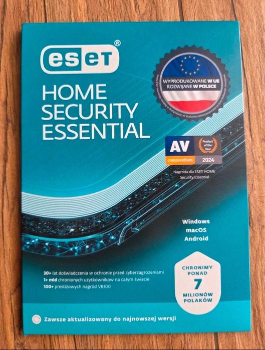 Antywirus ESET Home Security Essential 3 lata kod aktywacyjny