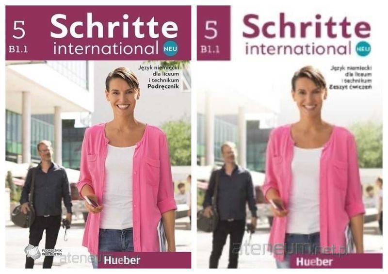 NOWA_ Schritte international Neu 5 Podręcznik + Ćwiczenia HUEBER