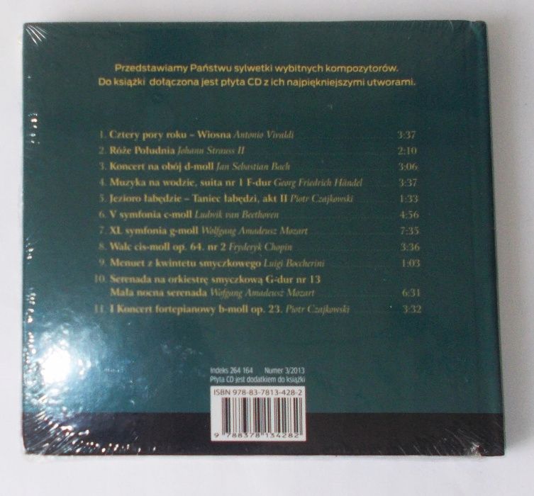 Muzyka klasyczna dla kierowców CD Nowa w folii