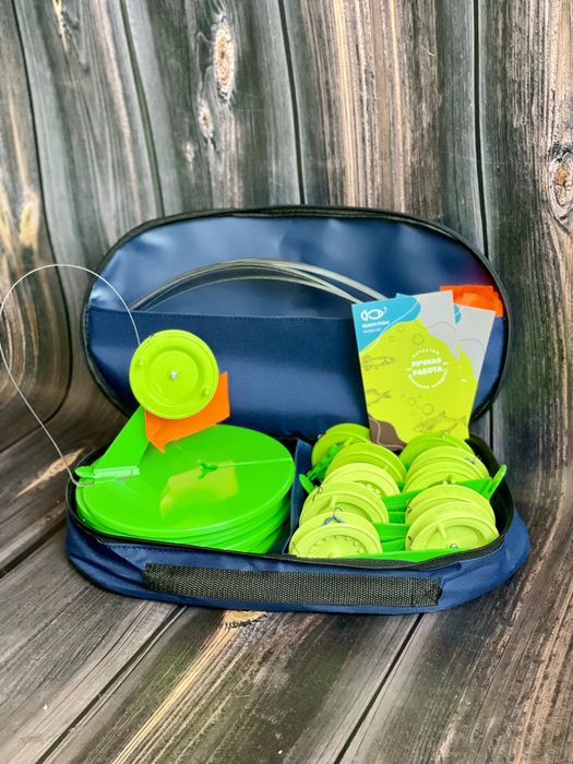 Набор жерлиц 10 шт сумская+сумка овал