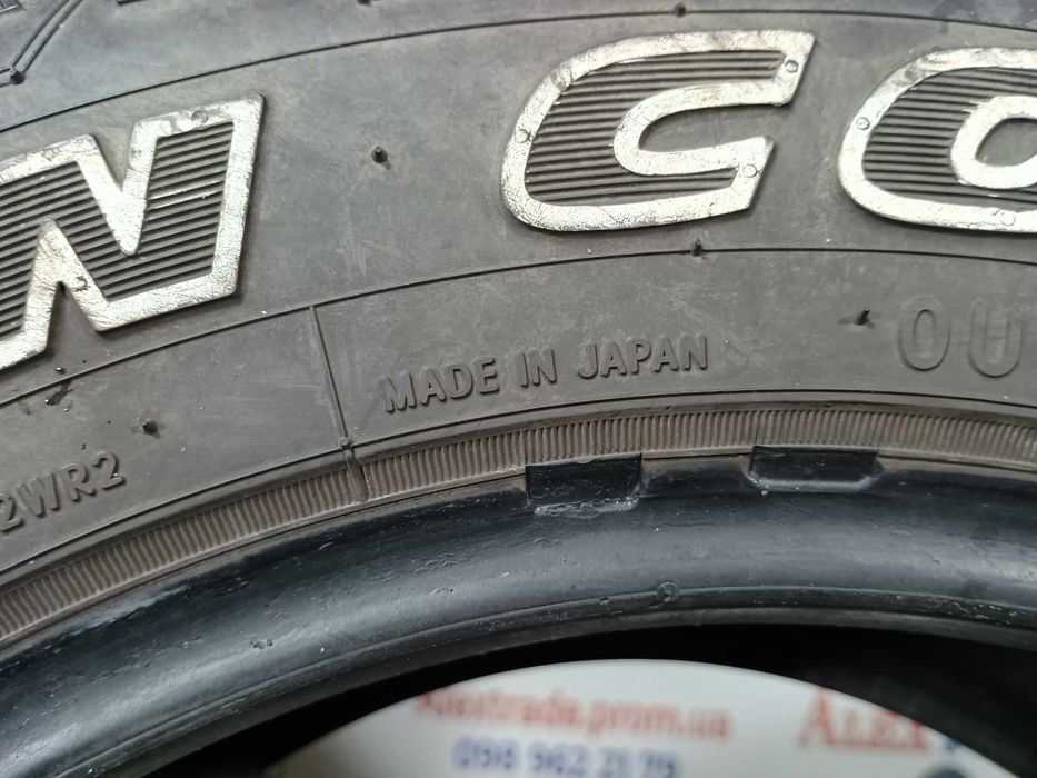 2шт 205/70 R15 Toyo Open Country AT літні шини вживані, протектор 7мм