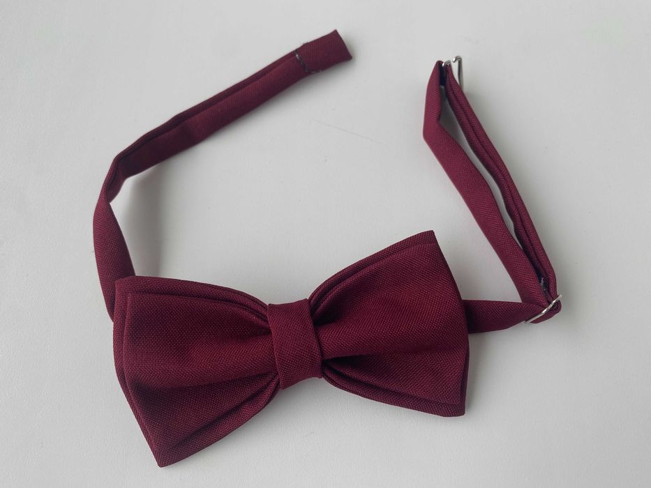 Краватка метелик бордова