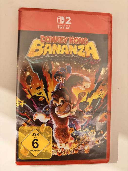 Nintendo Switch DONKEY KONG BANANZA Nintendo Switch Donkey Kong Bananza Nintendo Switch 2 pudełkowa - Stan: Nowy