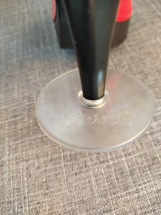 Dispensador de fita cola, fita adesiva, Scoteh, sapato vermelho