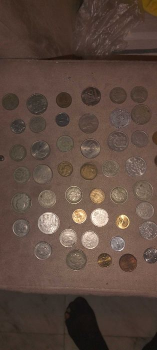 Moedas antigas coleção