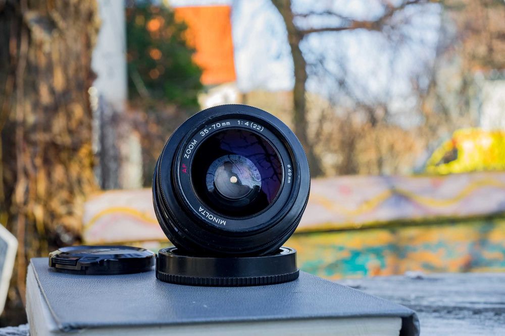 MInolta AF 35-70mm f4 macro Sony A obiektyw