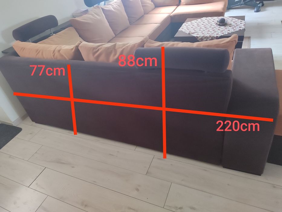 Kanapa sofa narożnik