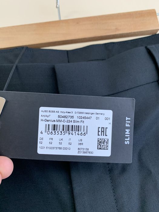 Чоловічі брюки Boss Slim Fit