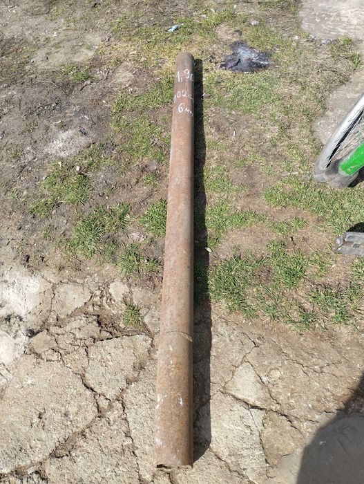 Труба стальная диаметр 102 мм толщина 6 мм длина 1.96 метра