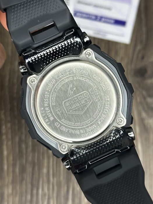 З гарантією/Новий оригінальний годинник Casio G-Shock GBD-200-1ER