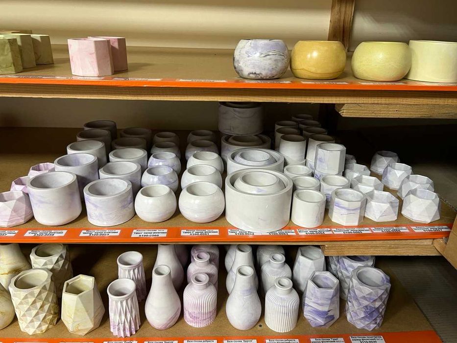 ПРАЦЮЮЧИЙ БІЗНЕС  з виготовлення гіпсового декору та соєвих свічок