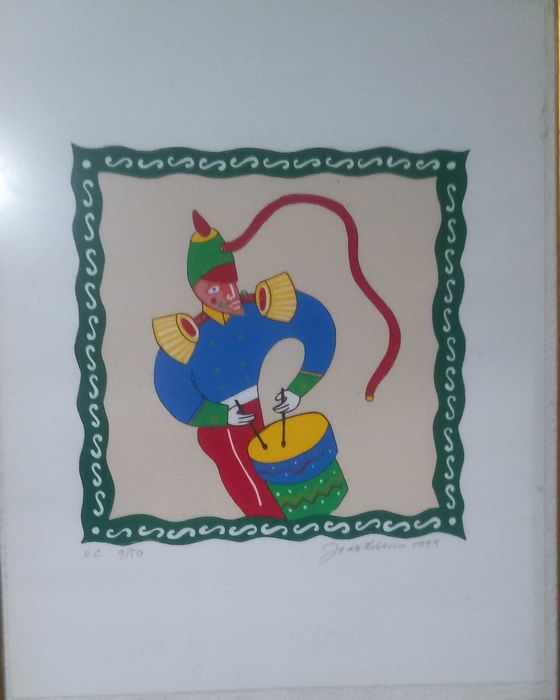 Gravuras e serigrafias de autor