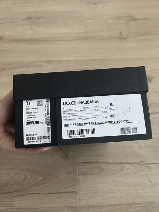 Szpilki Dolce Gabbana