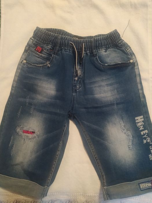 Джинсові шорти на підлітка