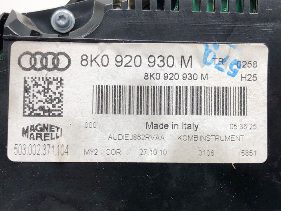 LICZNIK AUDI A4 B8 8K0920930M 1.8 120KM 07-15 ZEGARY