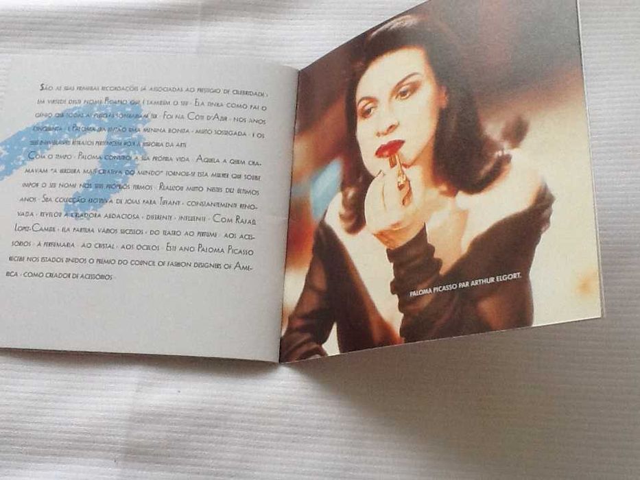 Brochura da Paloma Picasso