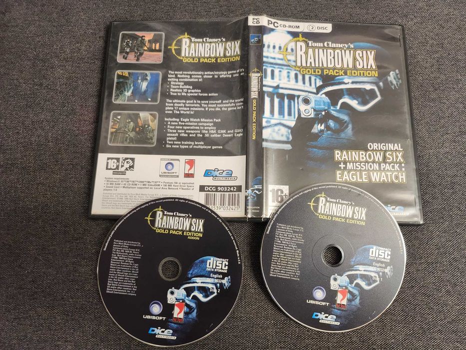 PC Rainbow Six Gold Pack Edition Angielska