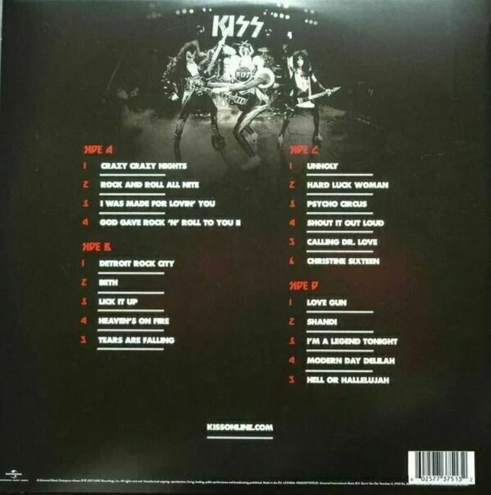 Вінілові платівки - Kiss - Kissworld - The Best Of (2 LP)