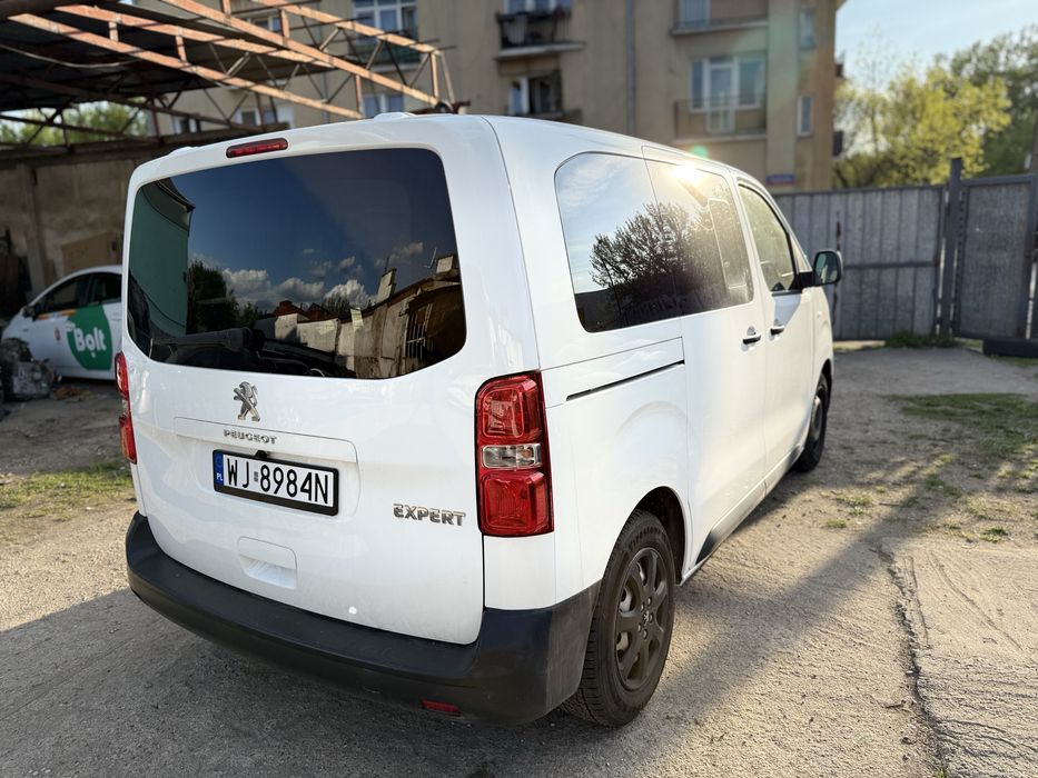 Wynajem Busa Peugeot Expert 5 osobowy Faktura VAT brygadowka