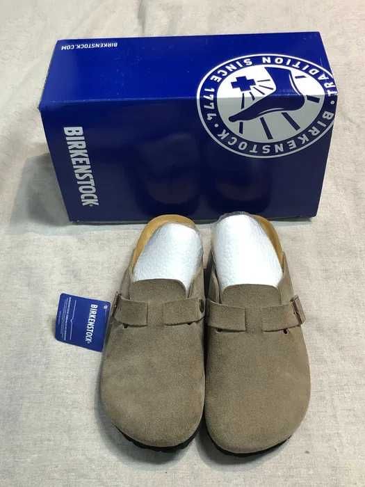 Birkenstock Boston beżowe r.42