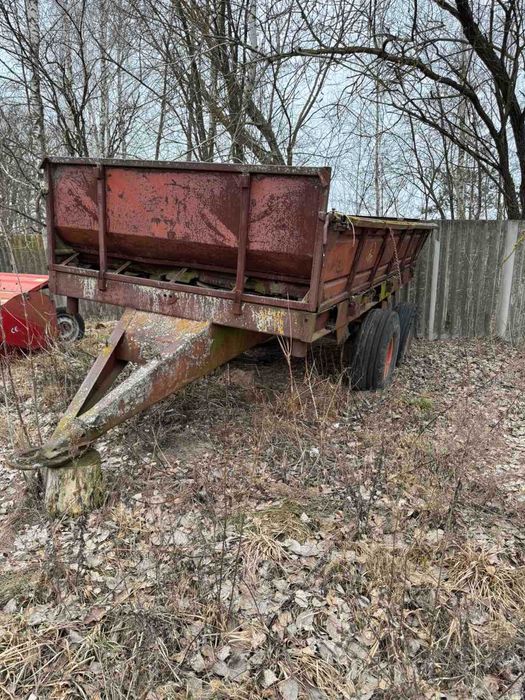 Прицеп бортовий для трактору
