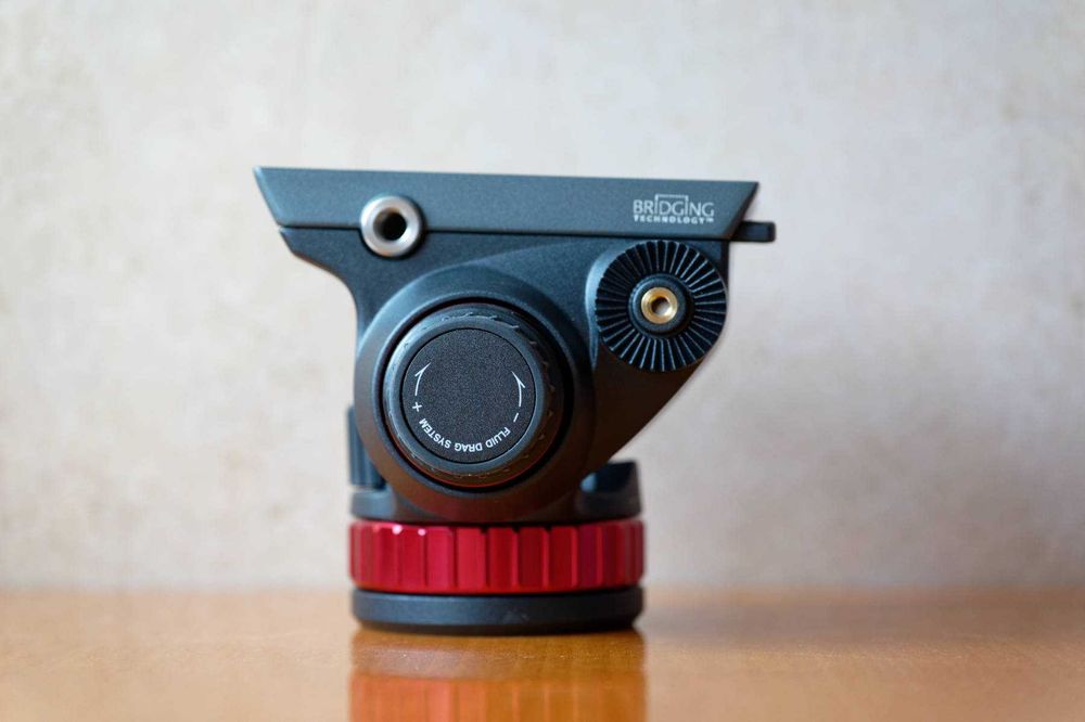 Głowica Manfrotto MVH502AH z płaską bazą 75 mm Pro Video  NOWA