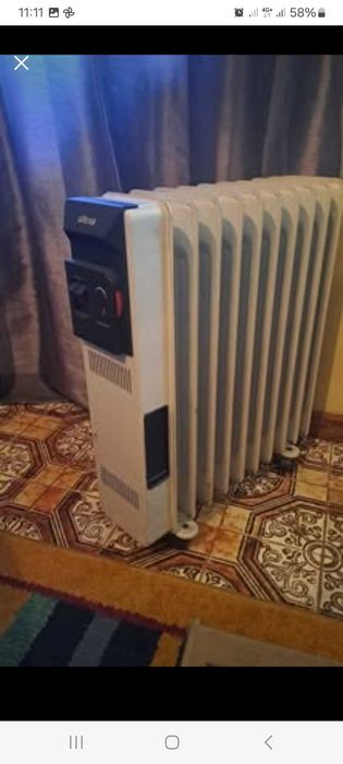 Aquecedor a óleo de 9 barras