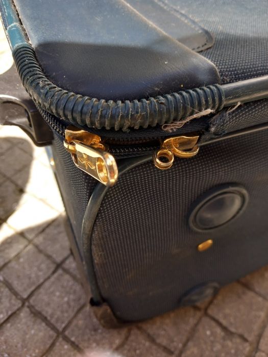 Mala de viagem grande em tecido