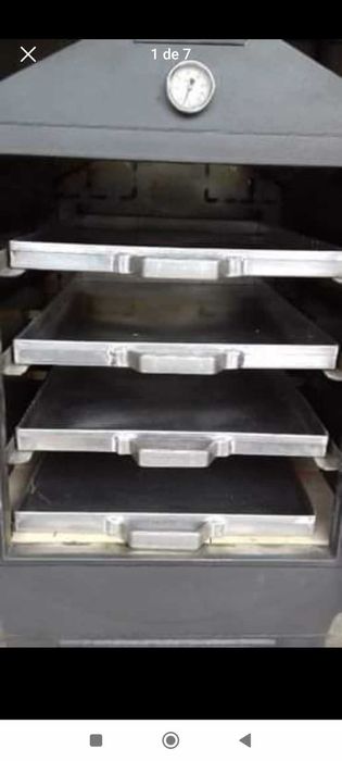 Forno seco em Inox, peça única.