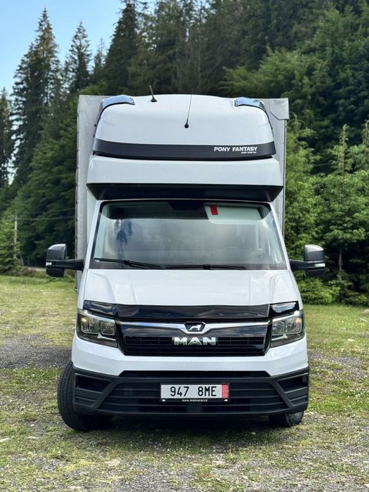 MAN TGE 3.180 тентована вантажівка