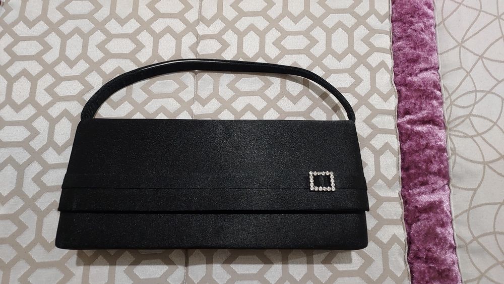 Bolsa cerimónia preta