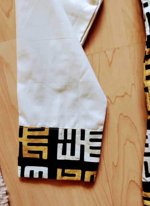 Koszula z materiału Veritable Block Prints Antiquity Wax