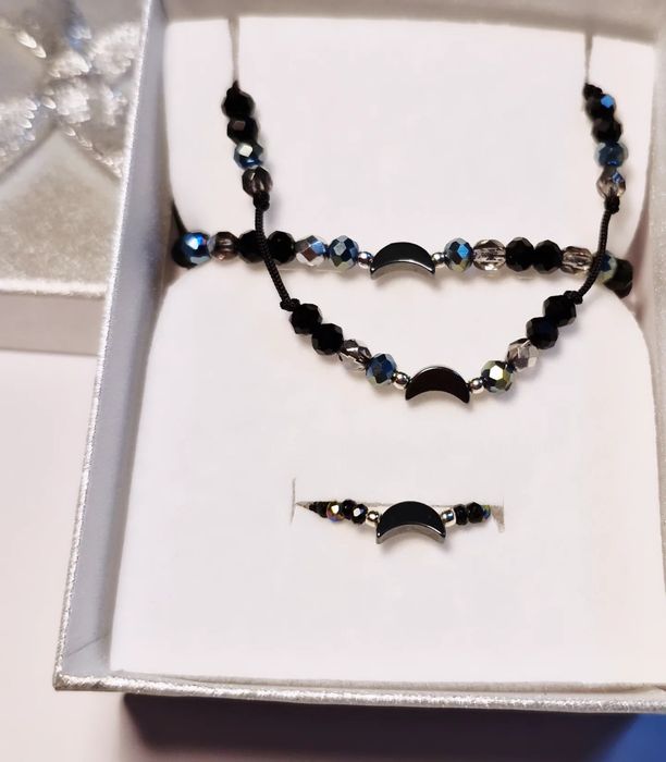 Zestaw biżuterii Polish Cristal i hematyt