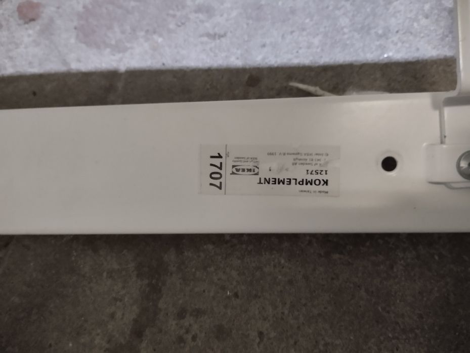 2x półki Ikea Komplement 100x58cm