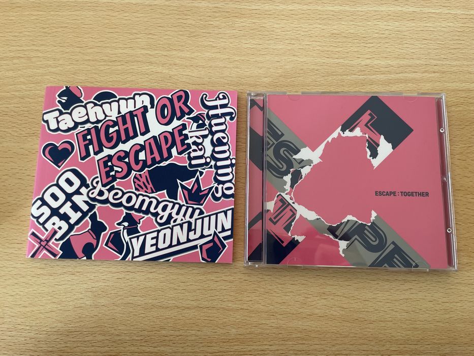 TXT album - lover loser jewel case