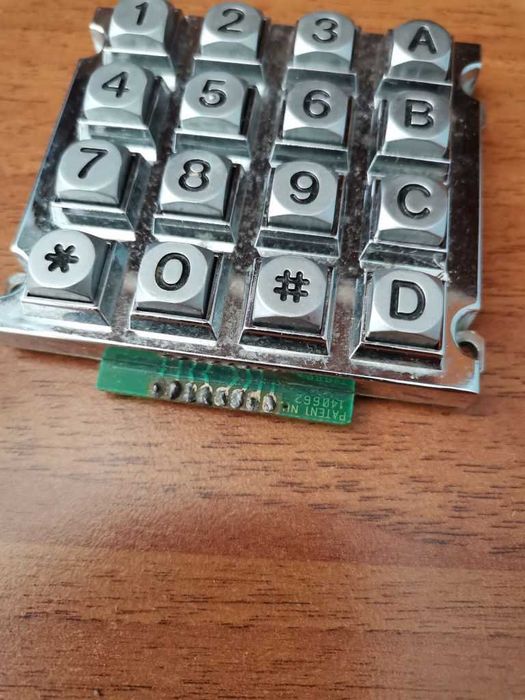 Клавиатура Accord AK-1607-N-SSB-WP-MM клавиатура металлическая 4x4