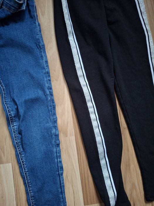 146 jeansy Zara i leginsy H&M