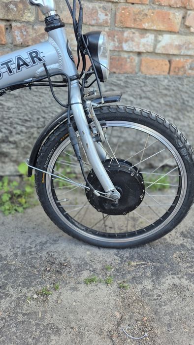 Електровелосипед  складний 500w