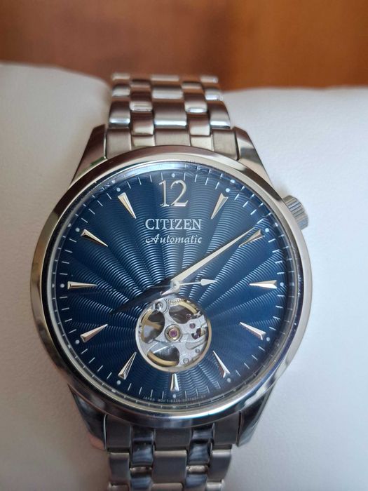 Zegarek męski Citizen Mechanical Classic Open Heart