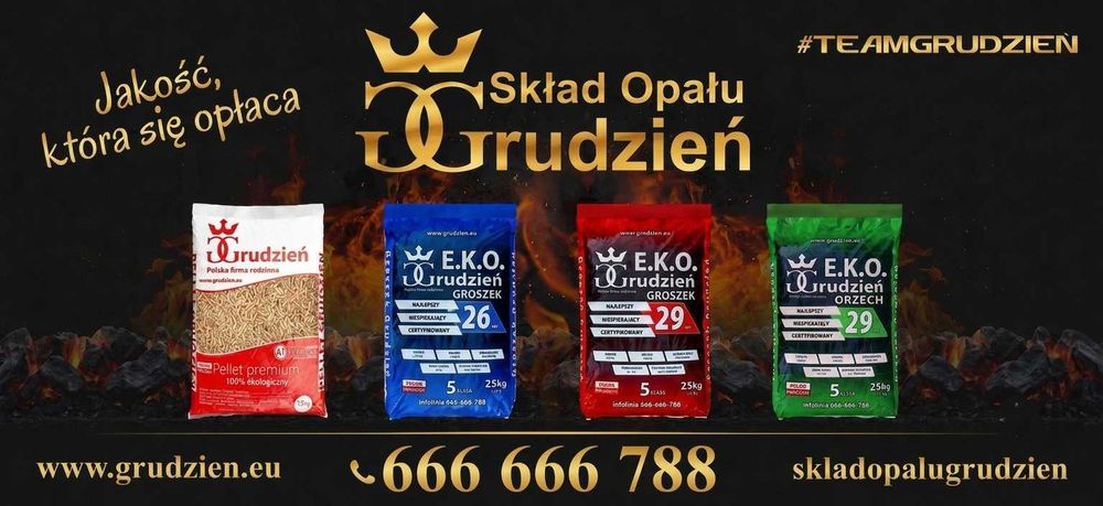 Węgiel Groszek Promocja !!! 29MJ !!! Super cena !!! Orzech Kostka Pellet GRUDZIEŃ