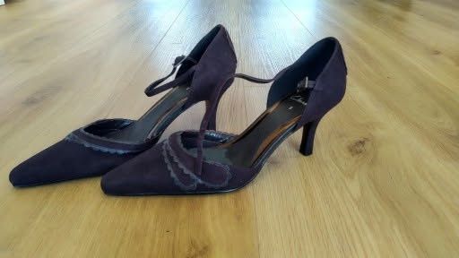 Clarks buty skórzane damskie szpilka rozmiar 38