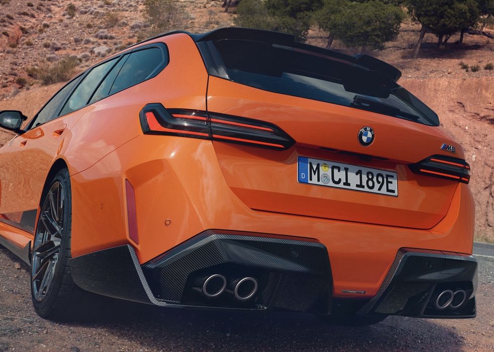 Диффузор накладка карбон M5 BMW G90 G91 G99 Обвес Сплиттер Губа