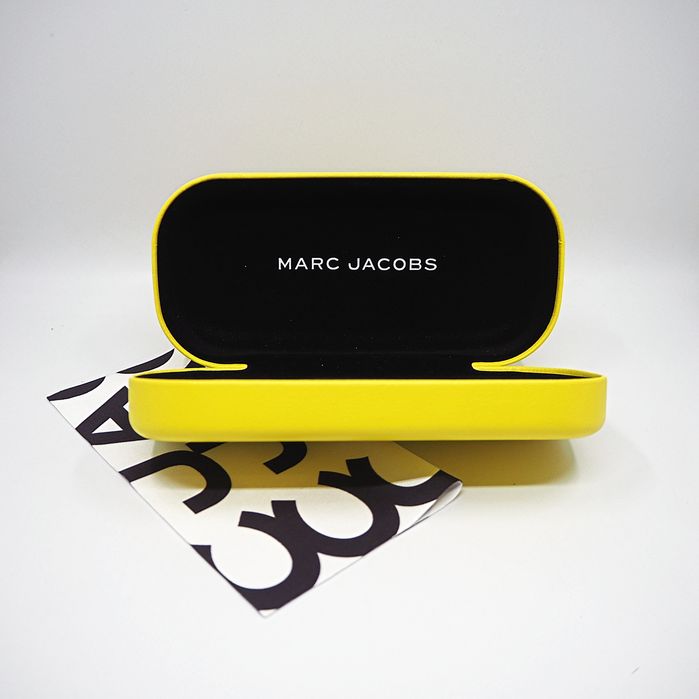 Etui na okulary przeciwsłoneczne Marc Jacobs żółte