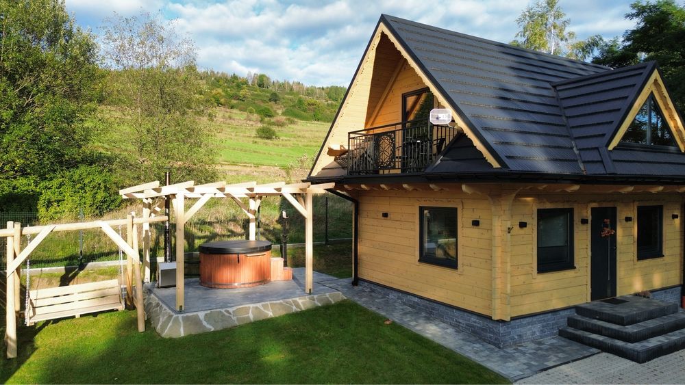 Akacjowe Zacisze komfotowe Domki Caloroczne Balia/Jacuzzi