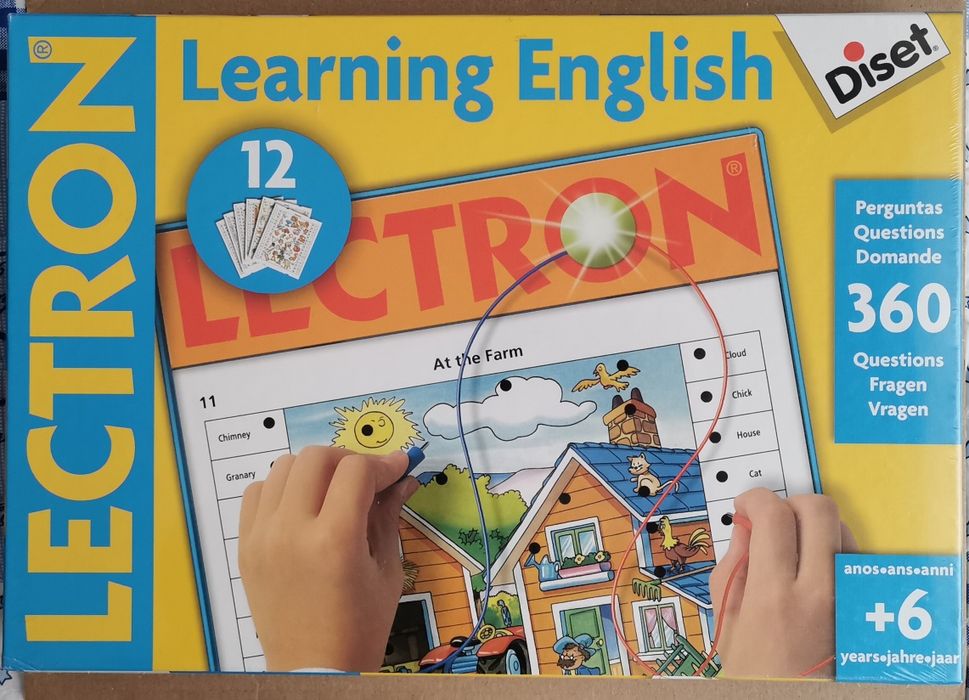 Jogo educativo "Lectron Learning English"