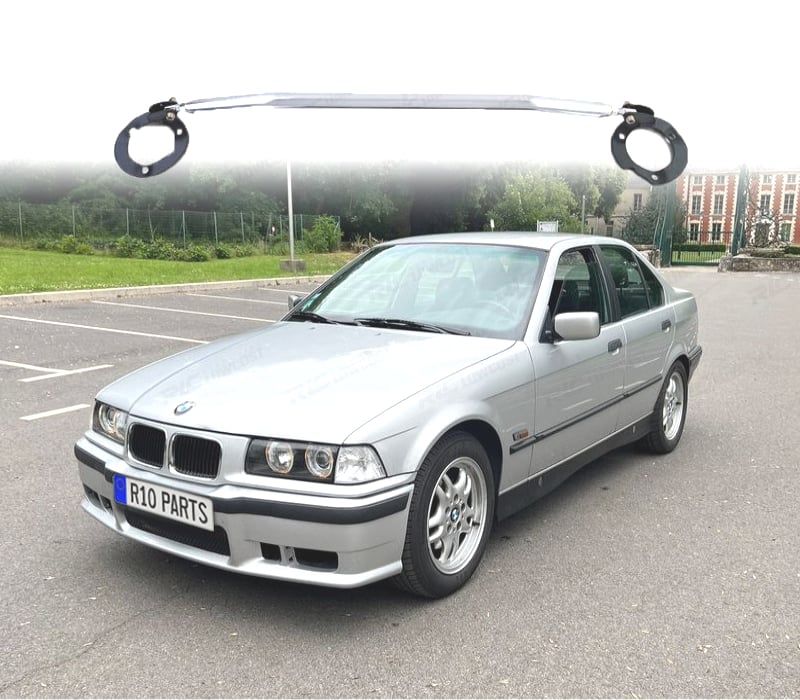 BARRA ANTI - APROXIMAÇÃO BMW E36 320i 323i 325i 328i 92-99 ALUMÍNIO
